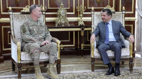 MG Piatt meets Chancellor Barzani, as US pushes for Erbil-Baghdad security cooperation